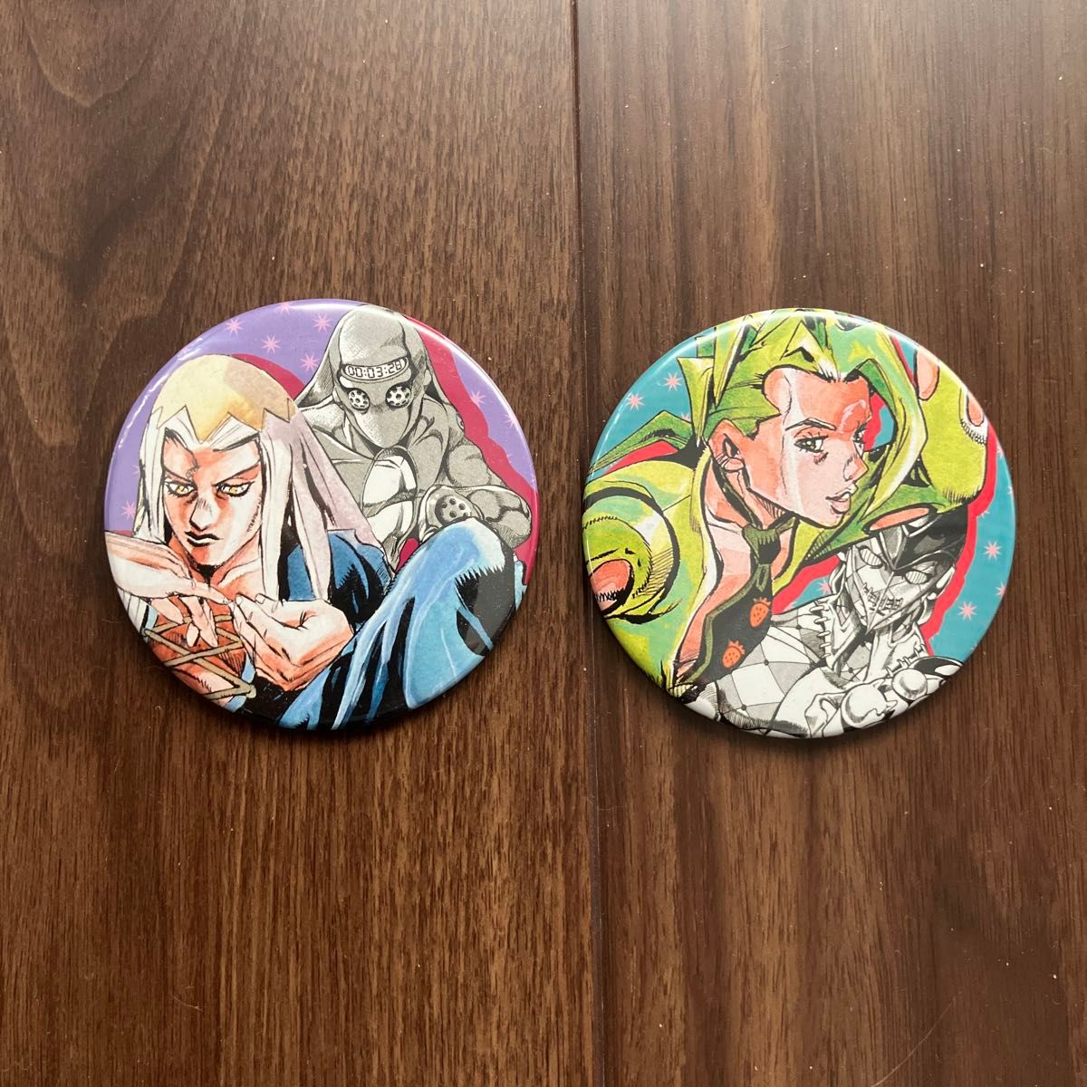 ジョジョ 缶バッチ ジョジョの奇妙な冒険 5部 アバッキオ｜Yahoo