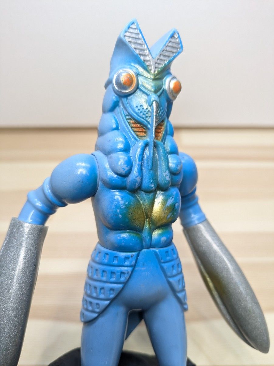 バルタン星人 ソフビ フィギュア 円谷プロ 東映 BANDAI 1988 昭和