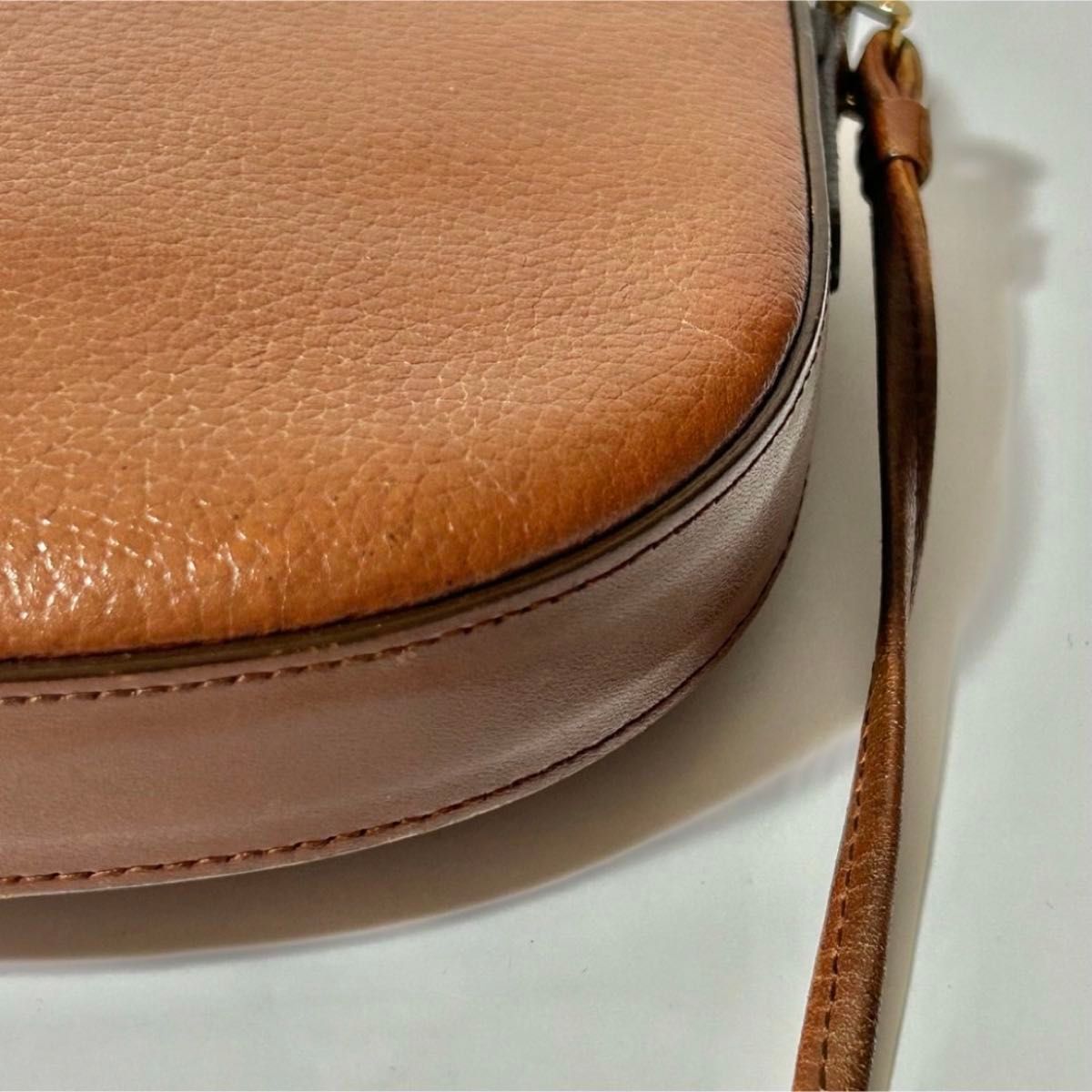 Burberry バーバリー ヴィンテージ ブラウン レザー ノバチェック