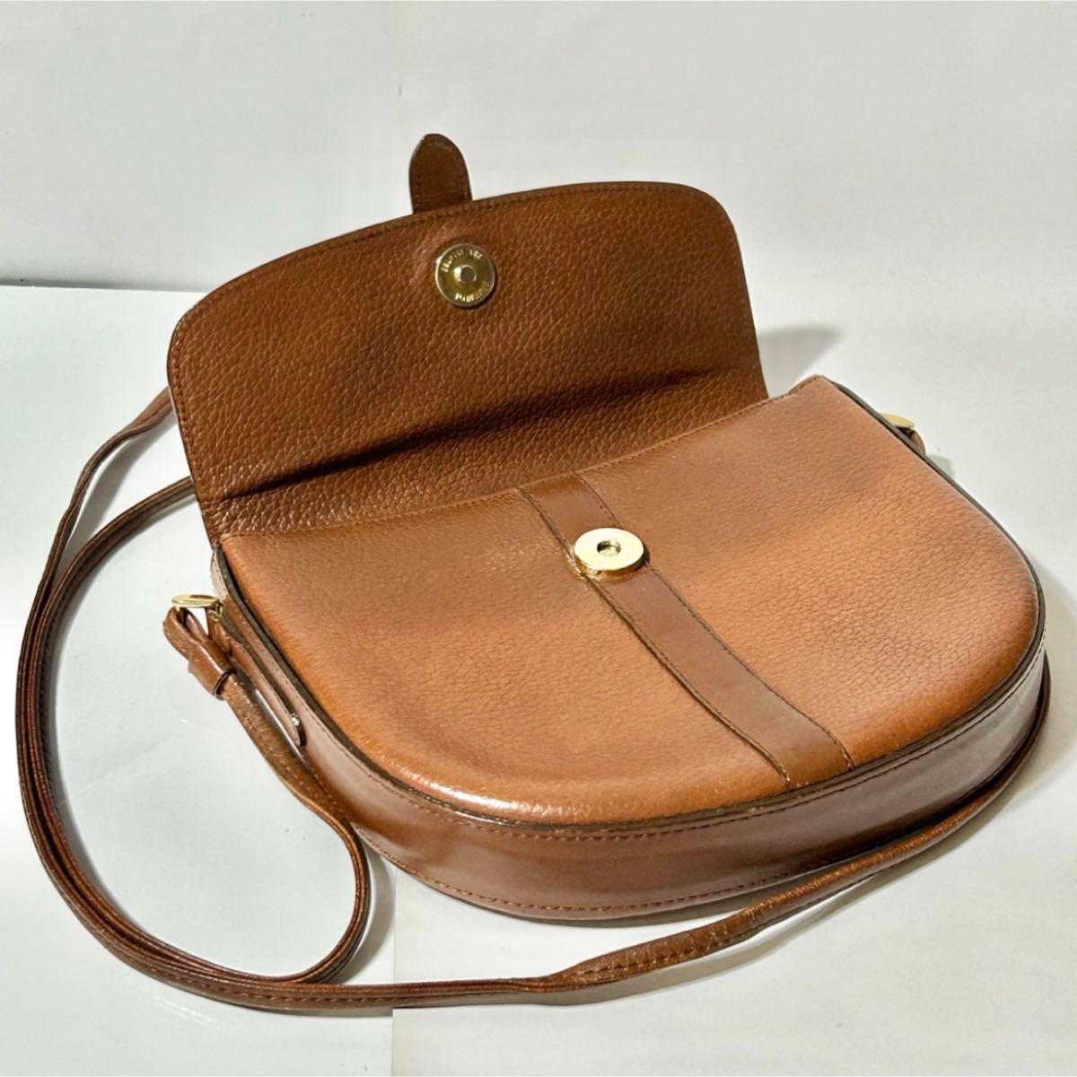 Burberry バーバリー ヴィンテージ ブラウン レザー ノバチェック