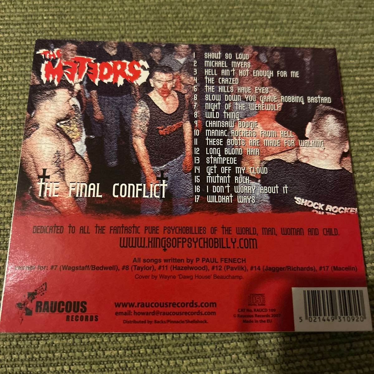 THE METEORS THE FINAL CONFLICT CD サイコビリー｜Yahoo!フリマ（旧