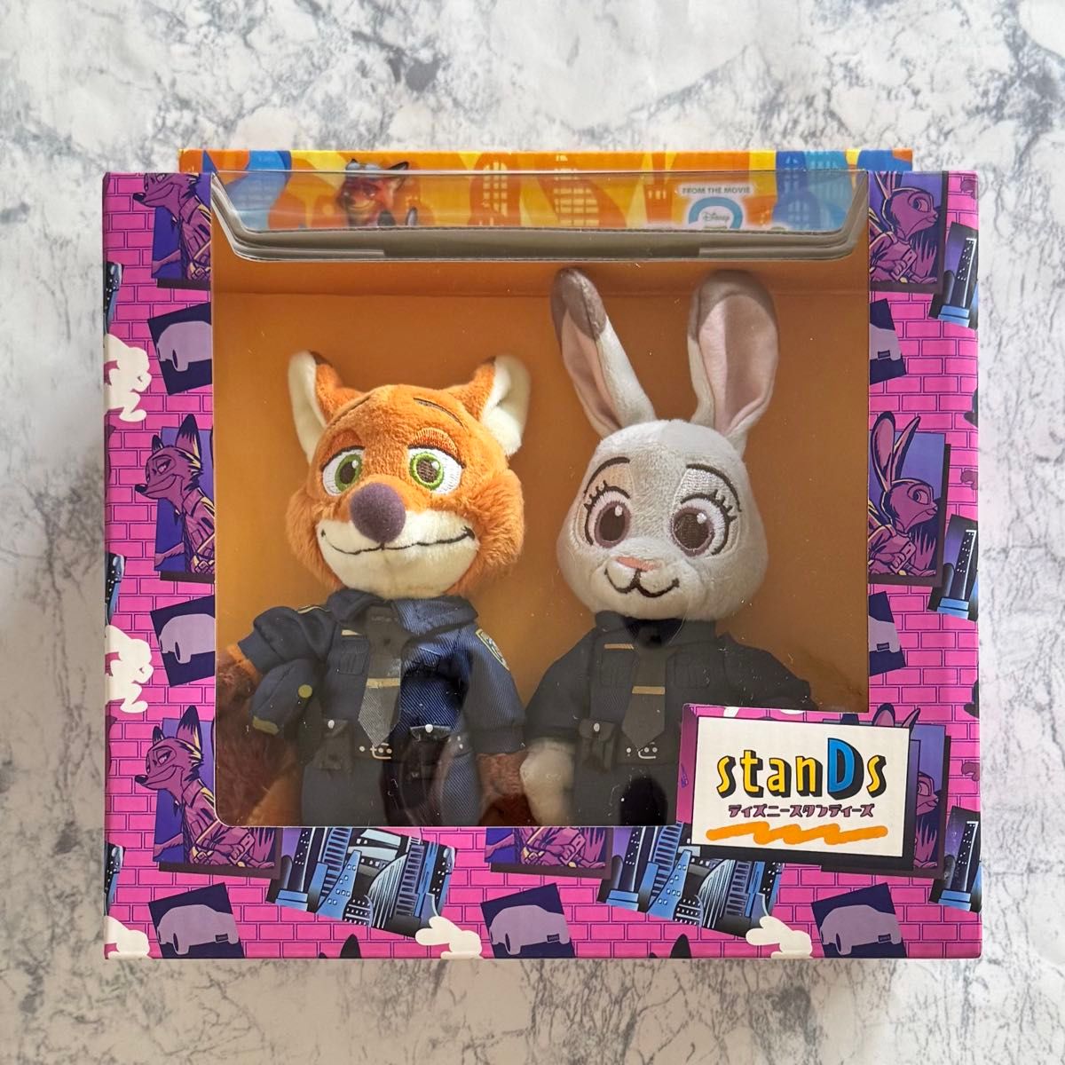 ジュディ・ホップス＆ニック・ワイルド ぬいぐるみ セット Disney