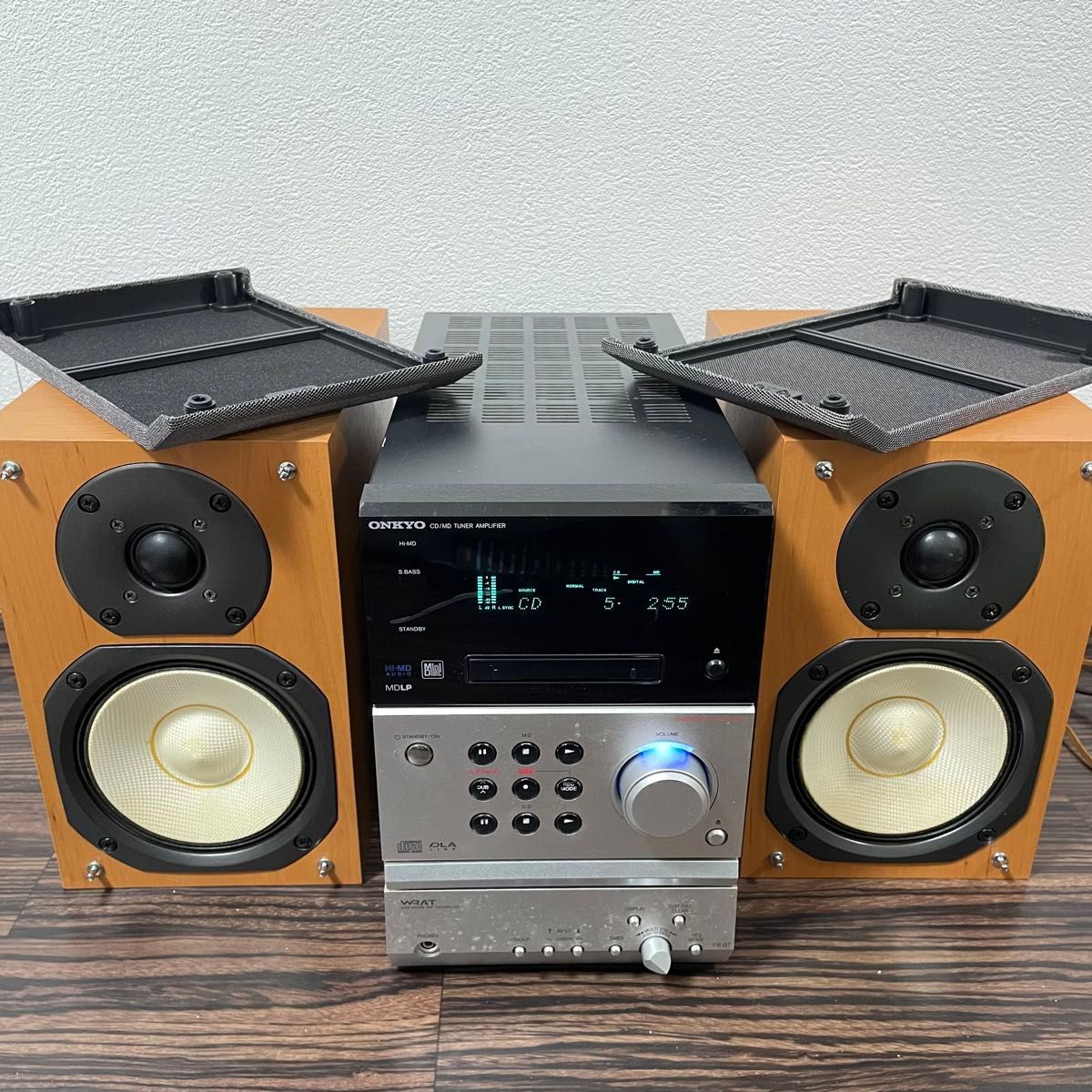 ONKYO FR-B7 D-B7 CD/MDコンポ リモコン付｜Yahoo!フリマ（旧PayPay