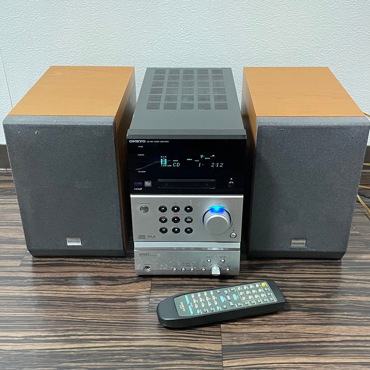 ONKYO FR-B7 D-B7 CD/MDコンポ リモコン付｜Yahoo!フリマ（旧PayPay