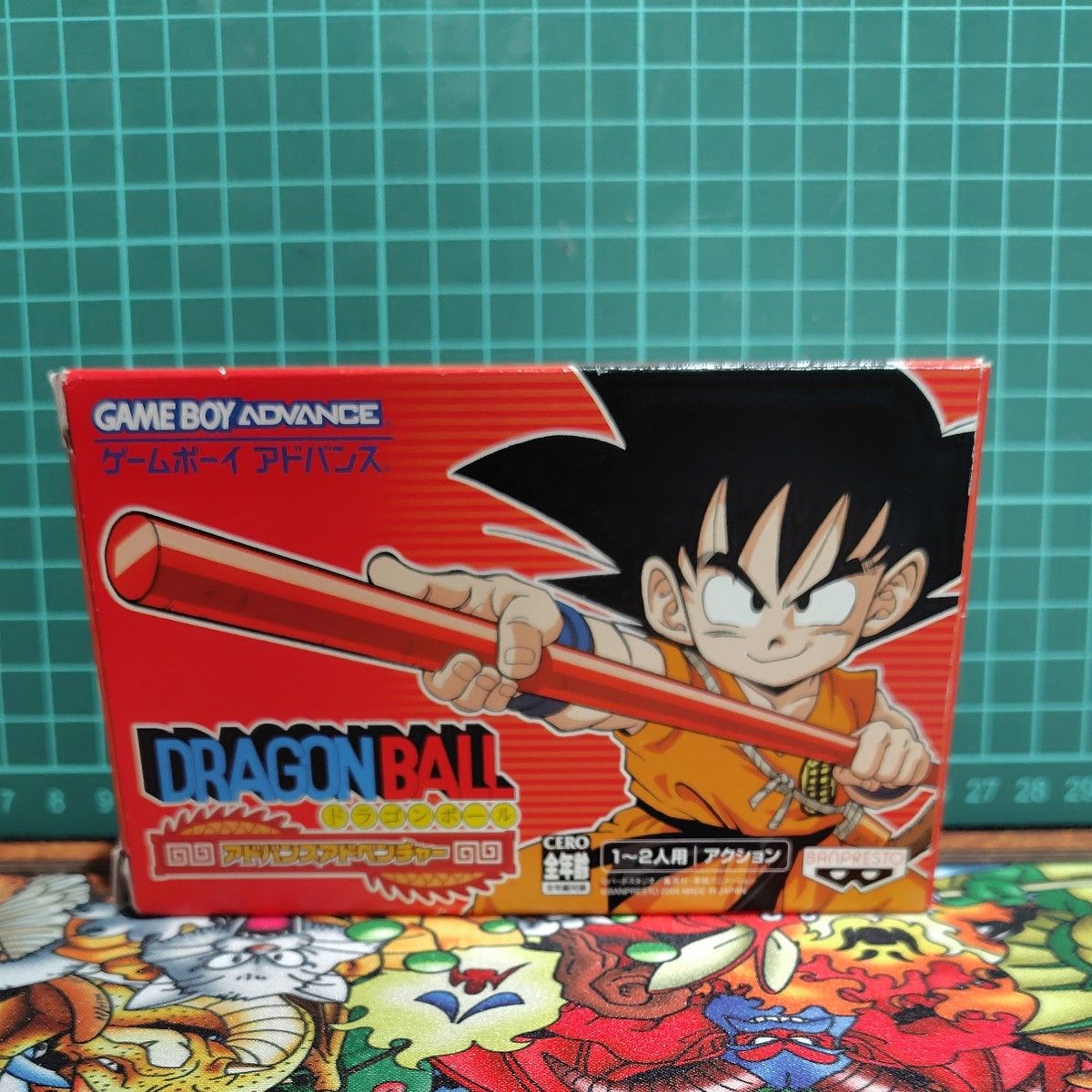 箱説明書のみ ゲームボーイアドバンス ドラゴンボール アドバンス
