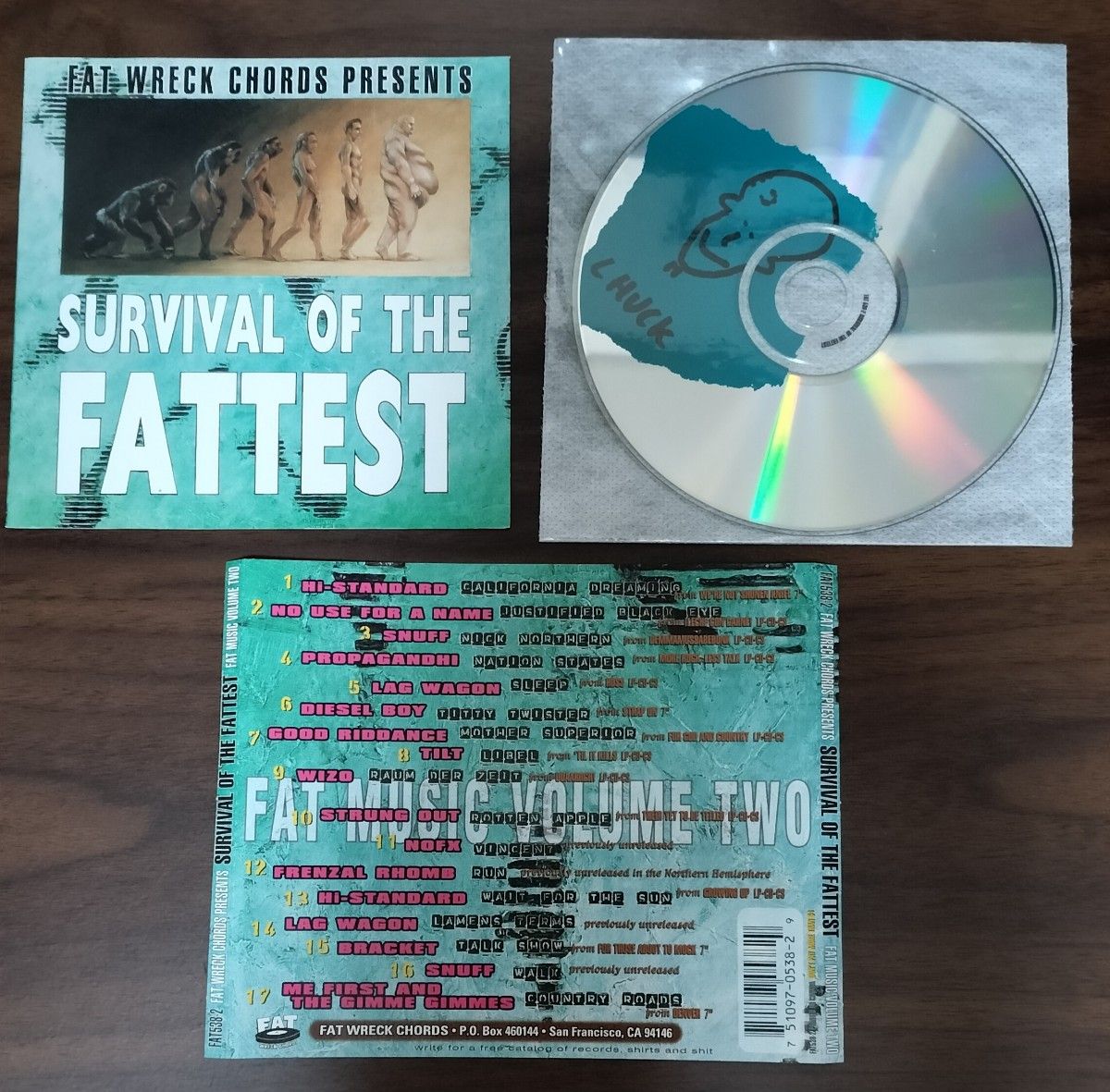 FAT MUSIC FOR FAT PEOPLE CD 6枚セット FAT WRECK CHORDS｜Yahoo