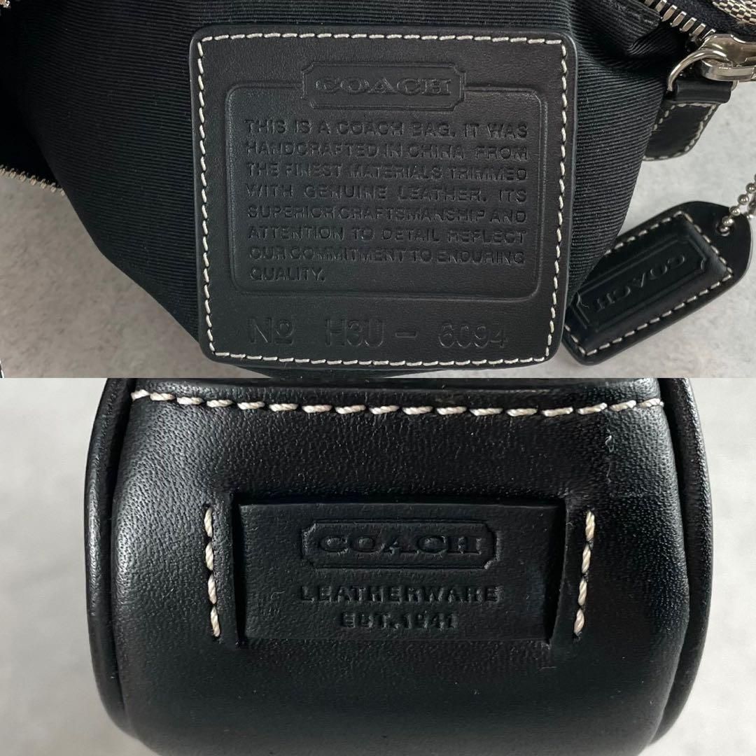 極美品】COACH コーチ アクセサリーポーチ ハンドバッグ ショルダー