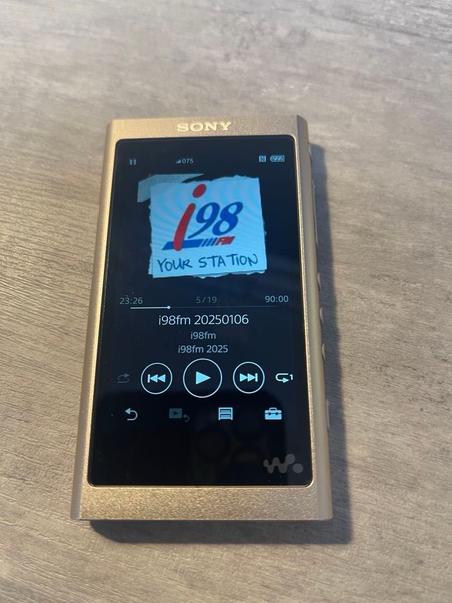 SONY NW-A55 デジタル音楽プレーヤー ゴールド 16GB｜Yahoo!フリマ（旧