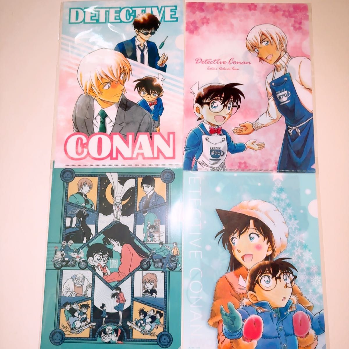 名探偵コナン 北栄町 コナン探偵社 クリアファイル 毛利蘭 安室透 降谷