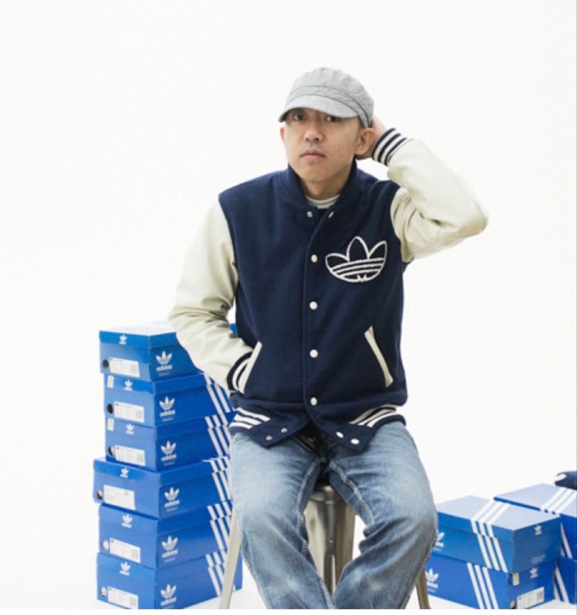 adidas originals by NIGO スタジャン M human made トレフォイル