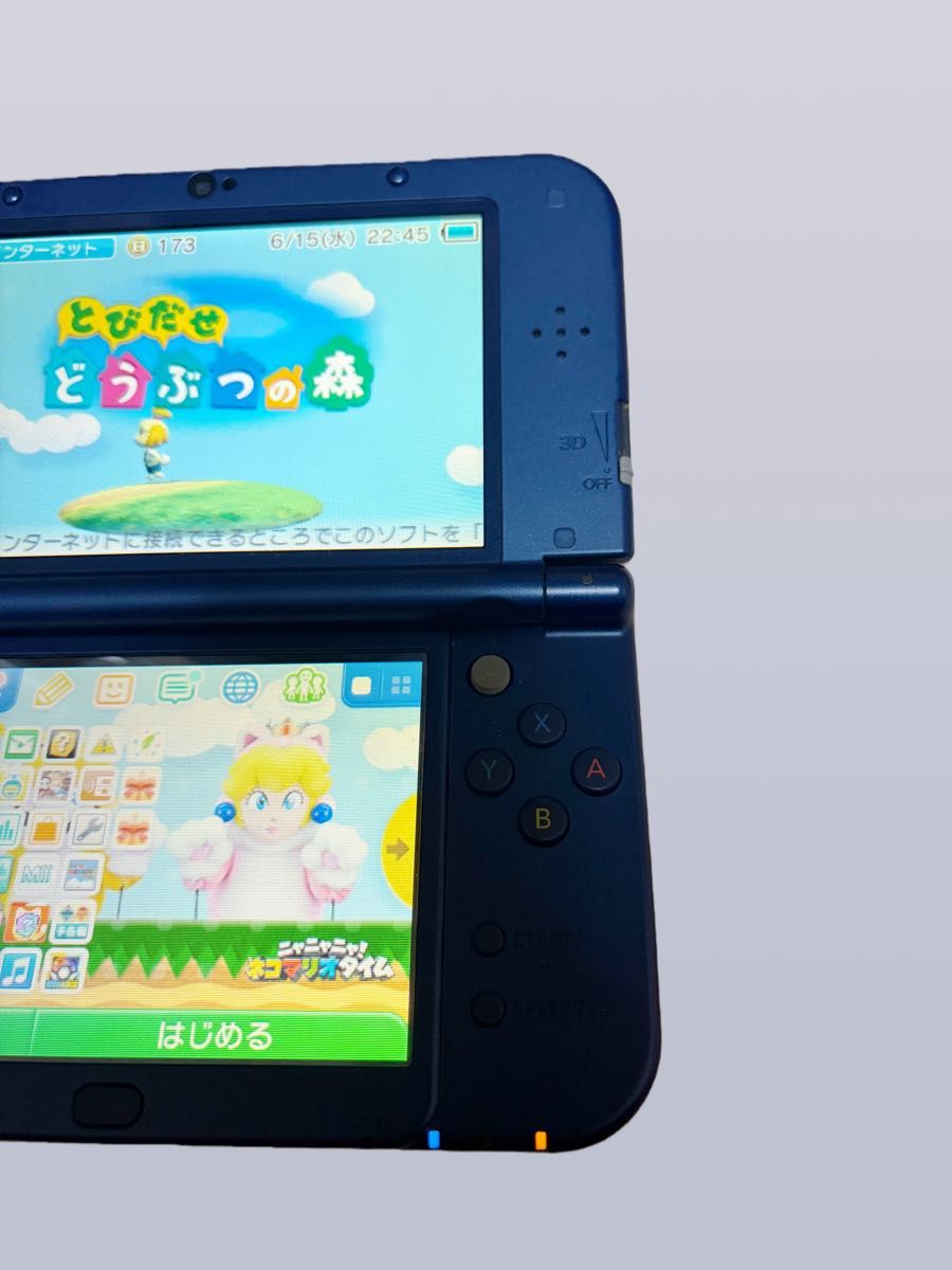 newニンテンドー3DSLL本体 3DS本体 純正充電器 カセット付き｜Yahoo