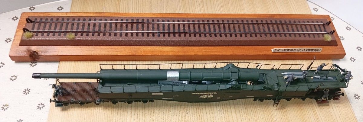 ドイツ列車砲 K5(E)レオポルド 展示台付き｜Yahoo!フリマ（旧PayPay