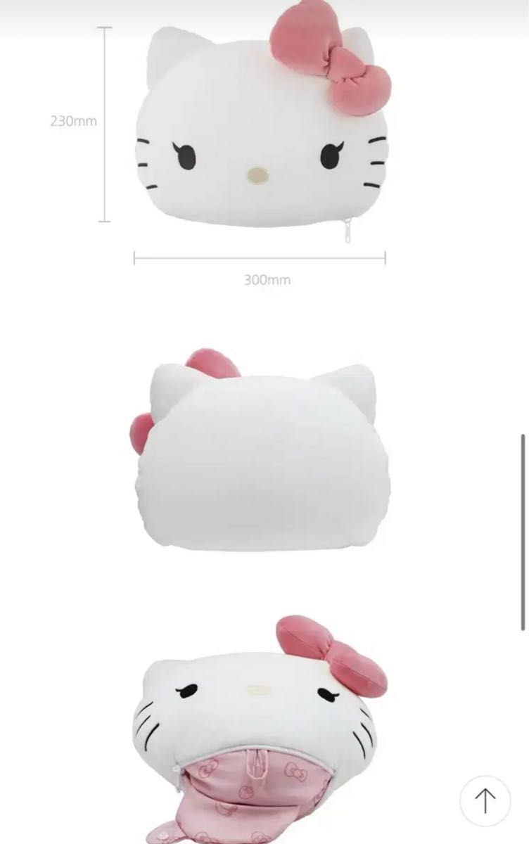 ハローキティxジス コラボ リバース ネックピロー jisoo 枕 Amazon