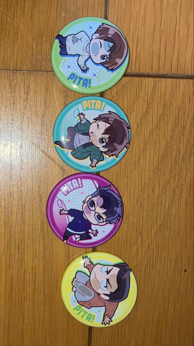 風が強く吹いている アニメ 缶バッジ 4種類｜Yahoo!フリマ（旧PayPay