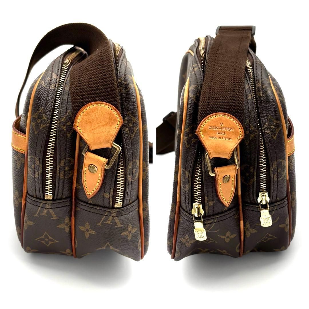 美品 Louis Vuitton ルイヴィトン リポーターPM モノグラム ショルダー