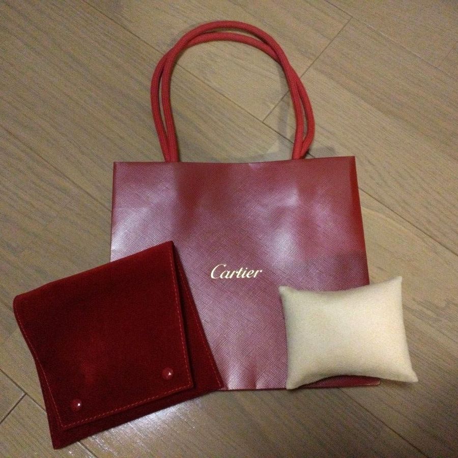 カルティエ Cartier ショッパー 紙袋 ショップ袋 時計ケース 保存袋