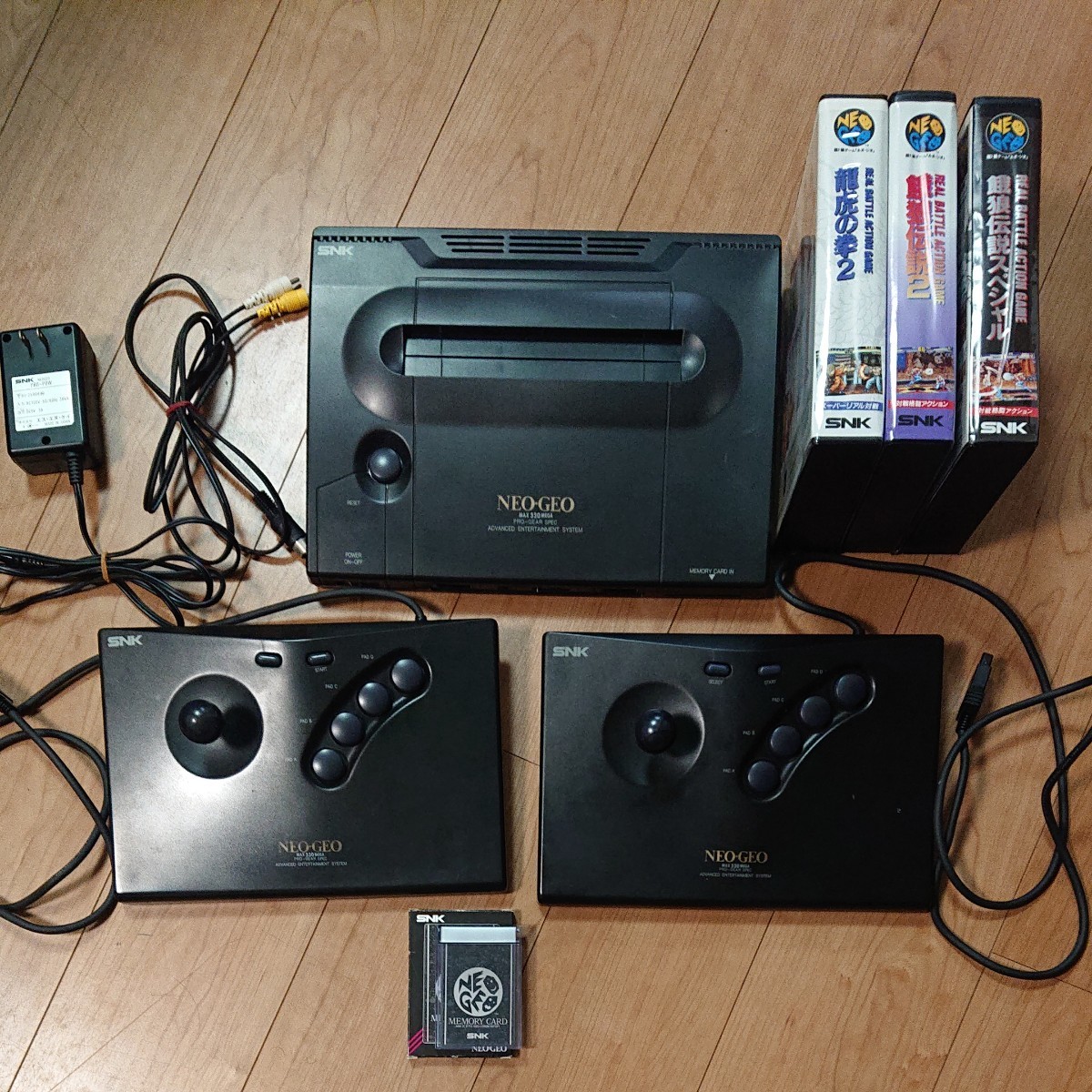 NEOGEO ネオジオ本体 コントローラー(2個) ソフト3本セット｜Yahoo