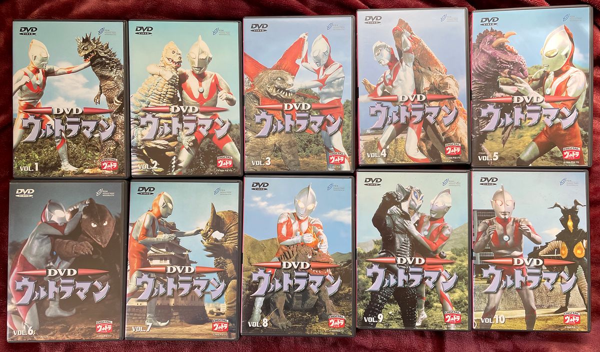 DVD】ウルトラマン 全10巻｜Yahoo!フリマ（旧PayPayフリマ）