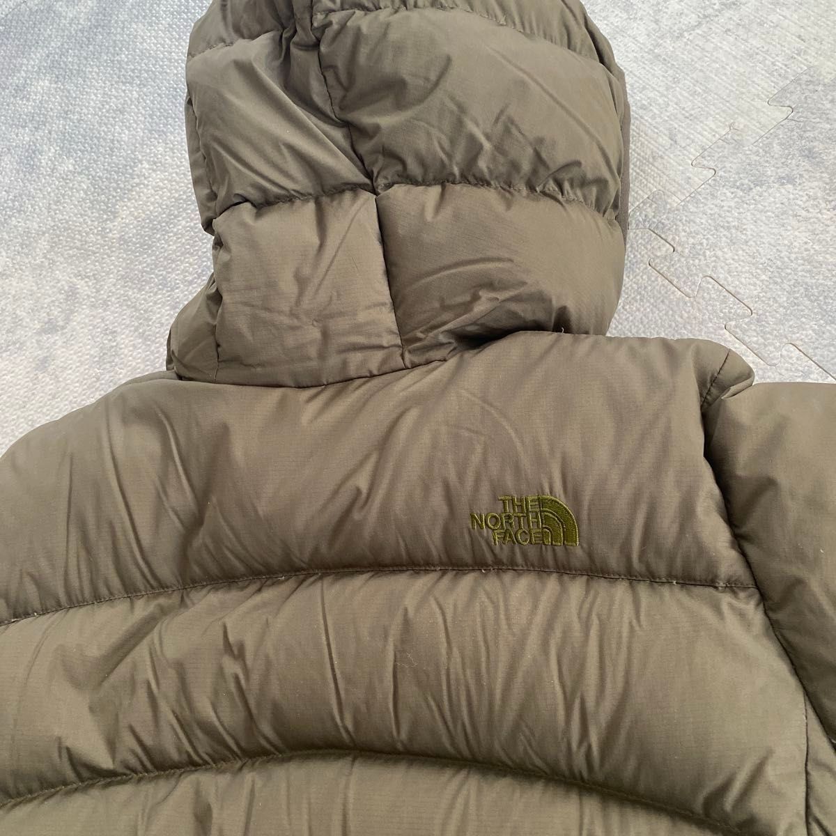 THE NORTH FACE フード付きダウンジャケット オリーブグリーン｜Yahoo