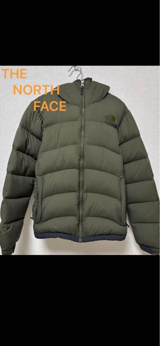 THE NORTH FACE フード付きダウンジャケット オリーブグリーン｜Yahoo