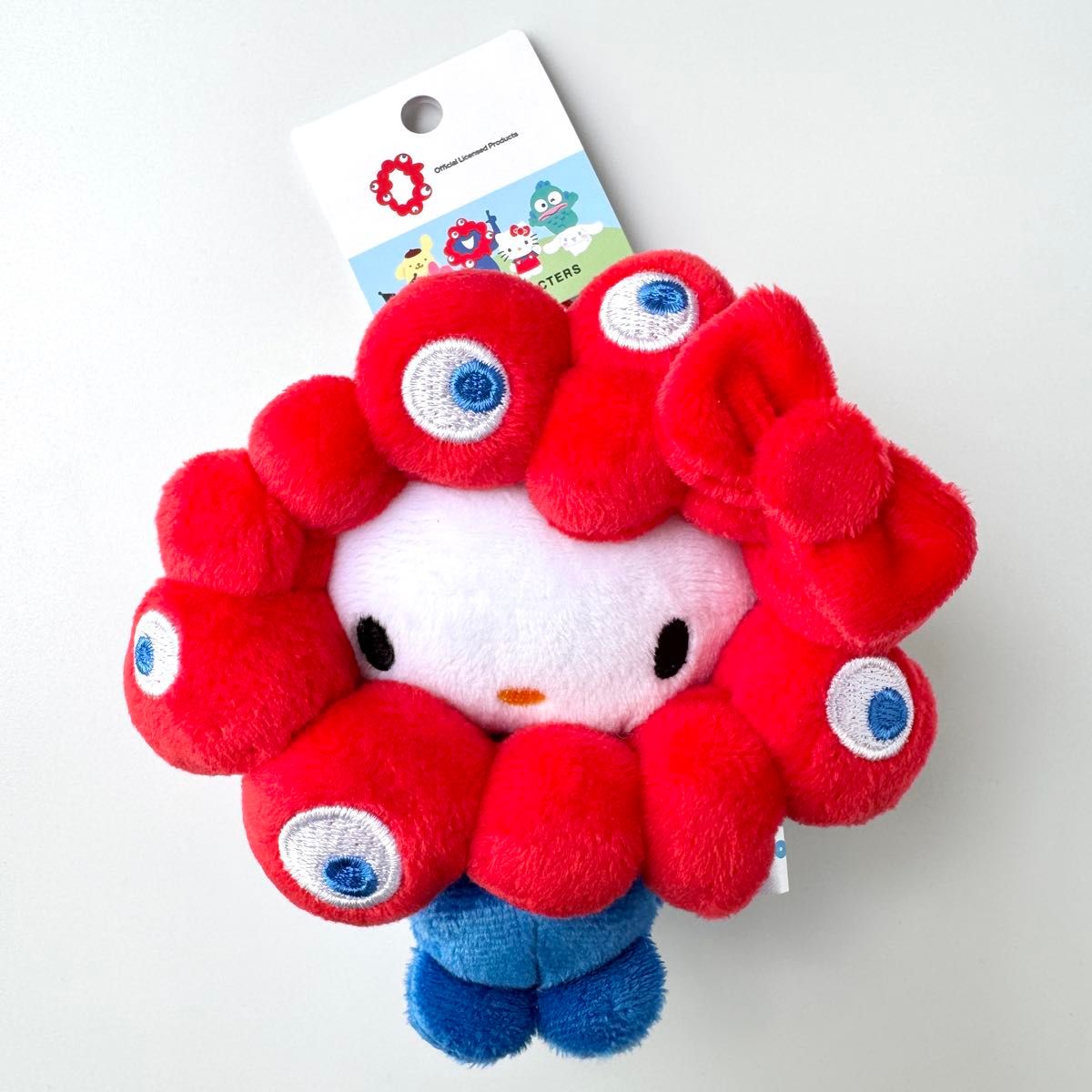 サンリオ ミャクミャク なりきりぬいぐるみ キティ BC カラビナ 赤