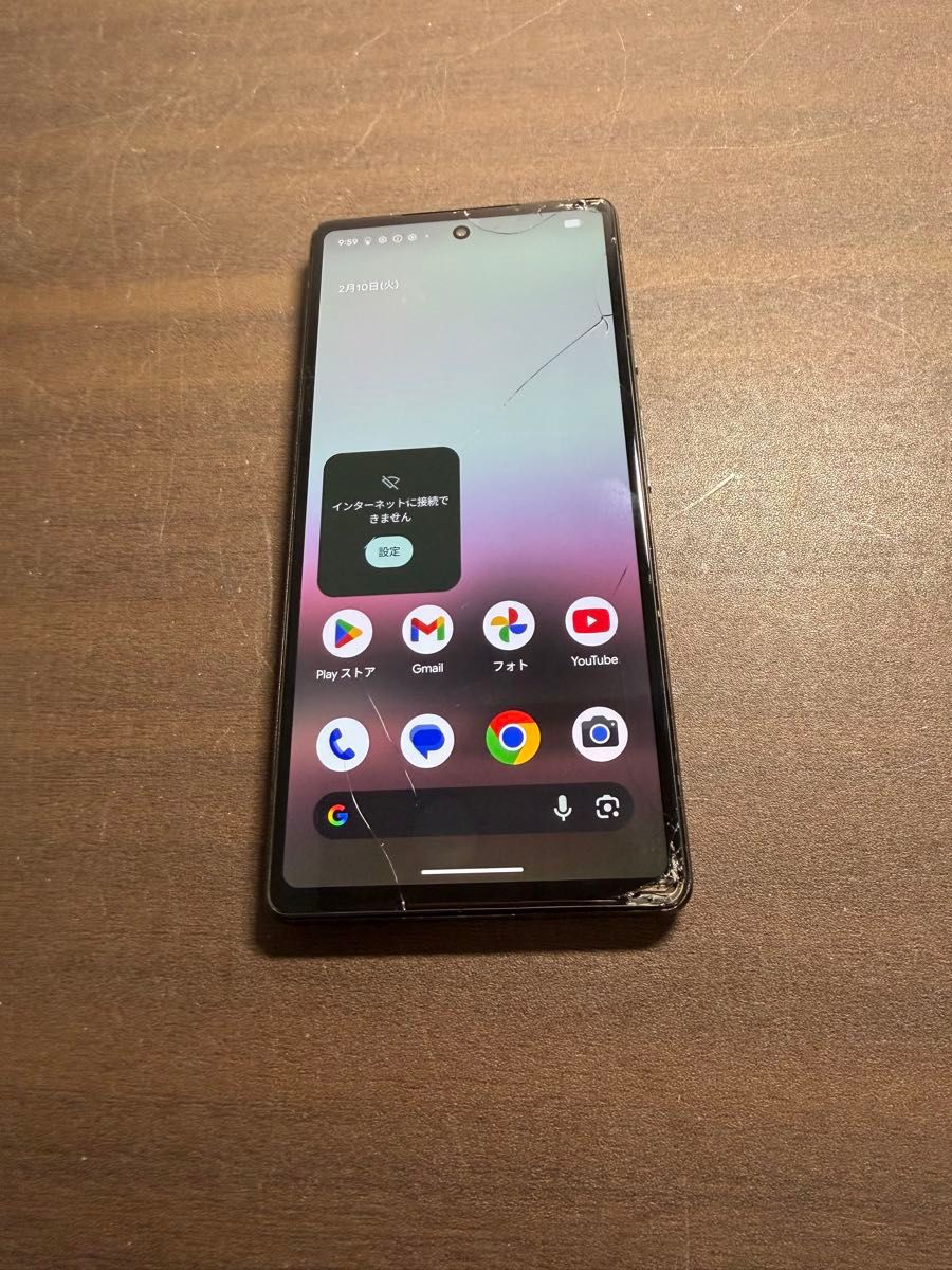 Google Pixel6a SIMトレイ無しのためジャンク品 73649 Google pixel6a