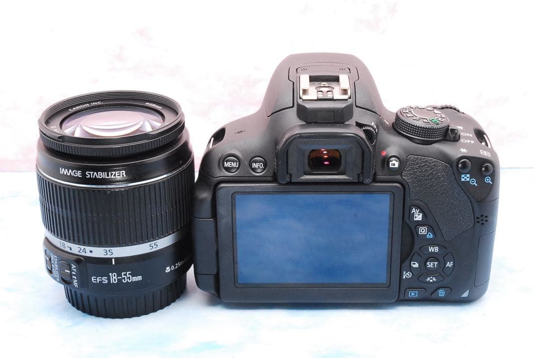 Canon EOS Kiss X7i 手ぶれ補正レンズ 一眼レフカメラ バッグ付 初心者