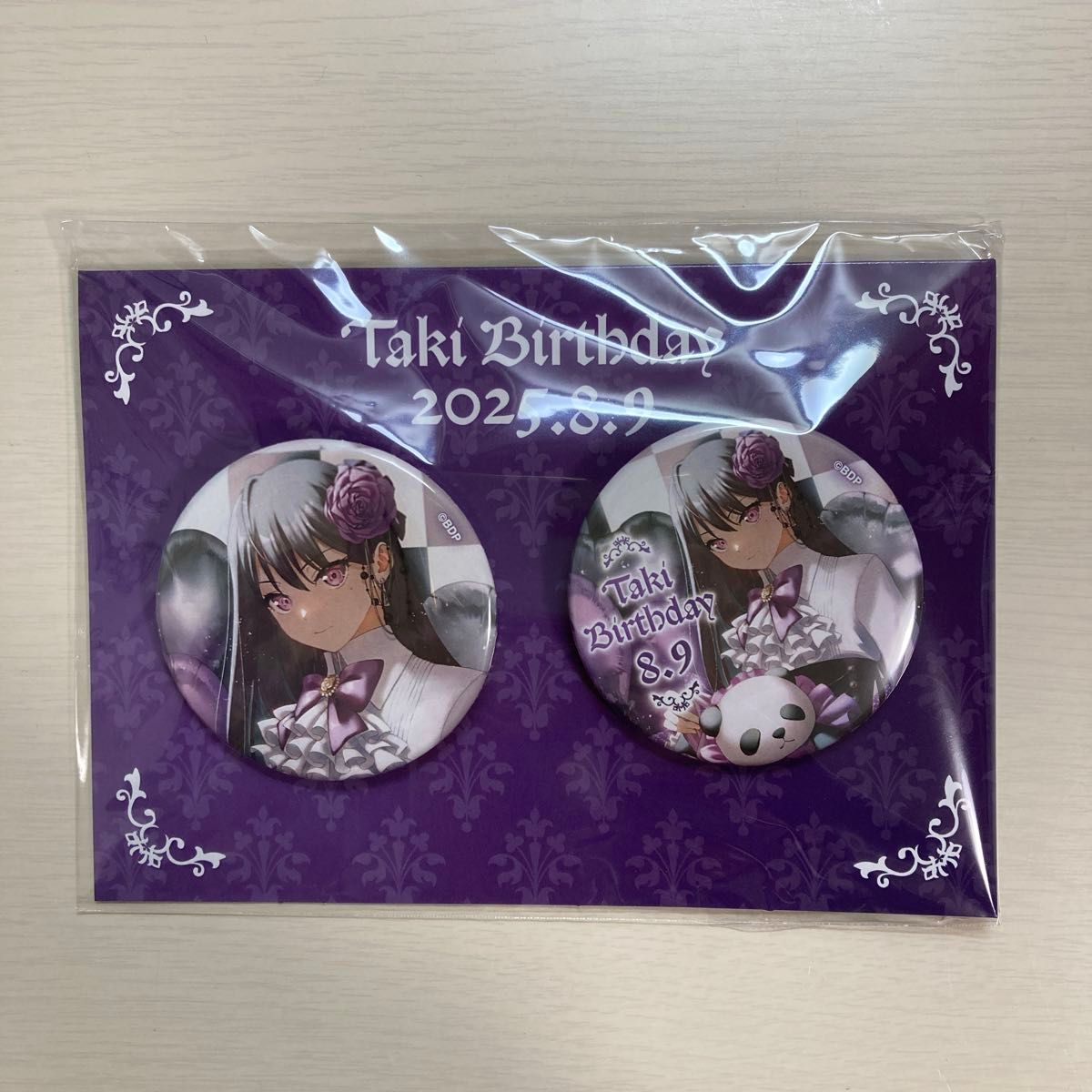 バンドリ MYGO 椎名立希 2025bisthday アクスタ 缶バッジ｜Yahoo