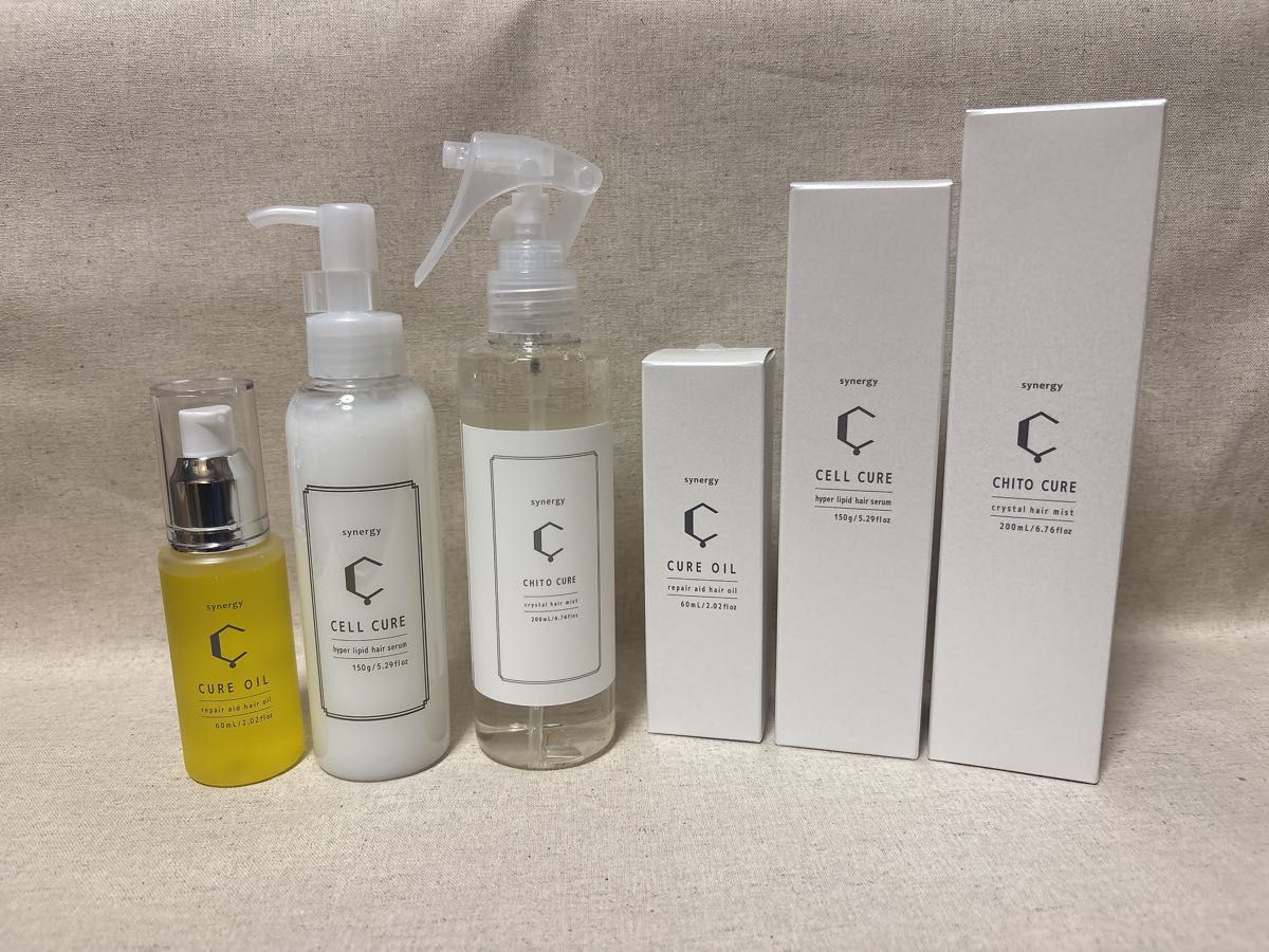 新品】synergy シナジー オイル ヘアミスト ヘアミルク 3点｜Yahoo