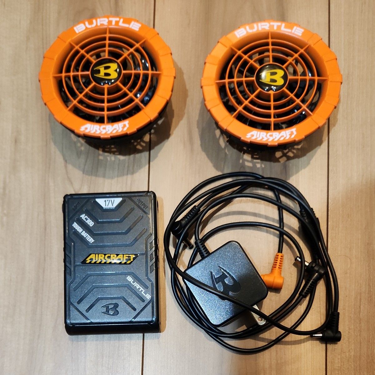 BURTLE AIRCRAFT AC300 17V バッテリー ファン 2個セット｜Yahoo