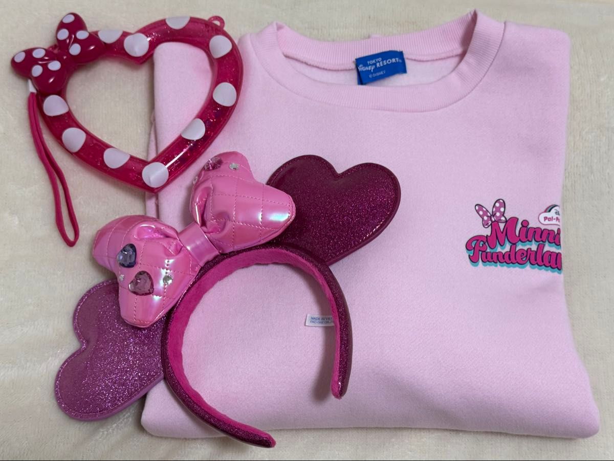 ミニー ファンダーランド パルパルーザ トレーナーカチューシャ ハート