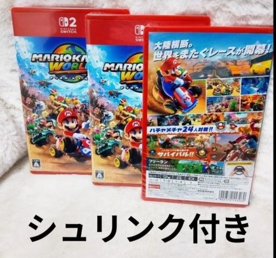 新品マリオカート ワールド Nintendo Switchシュリンク付き 新品未開封