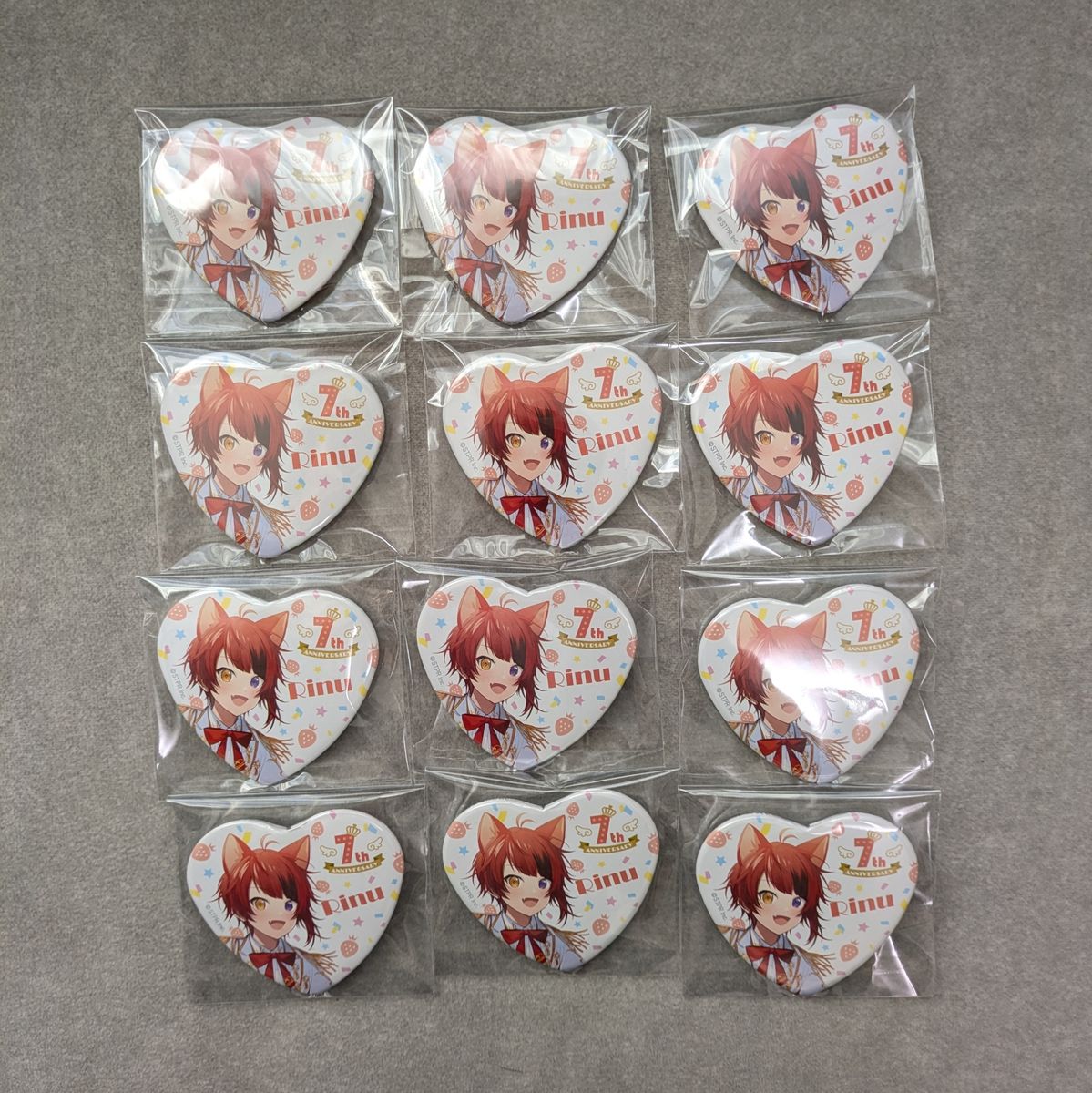 すとぷり 缶バッジ 7周年 ハート 等身 莉犬 莉犬くん｜Yahoo!フリマ