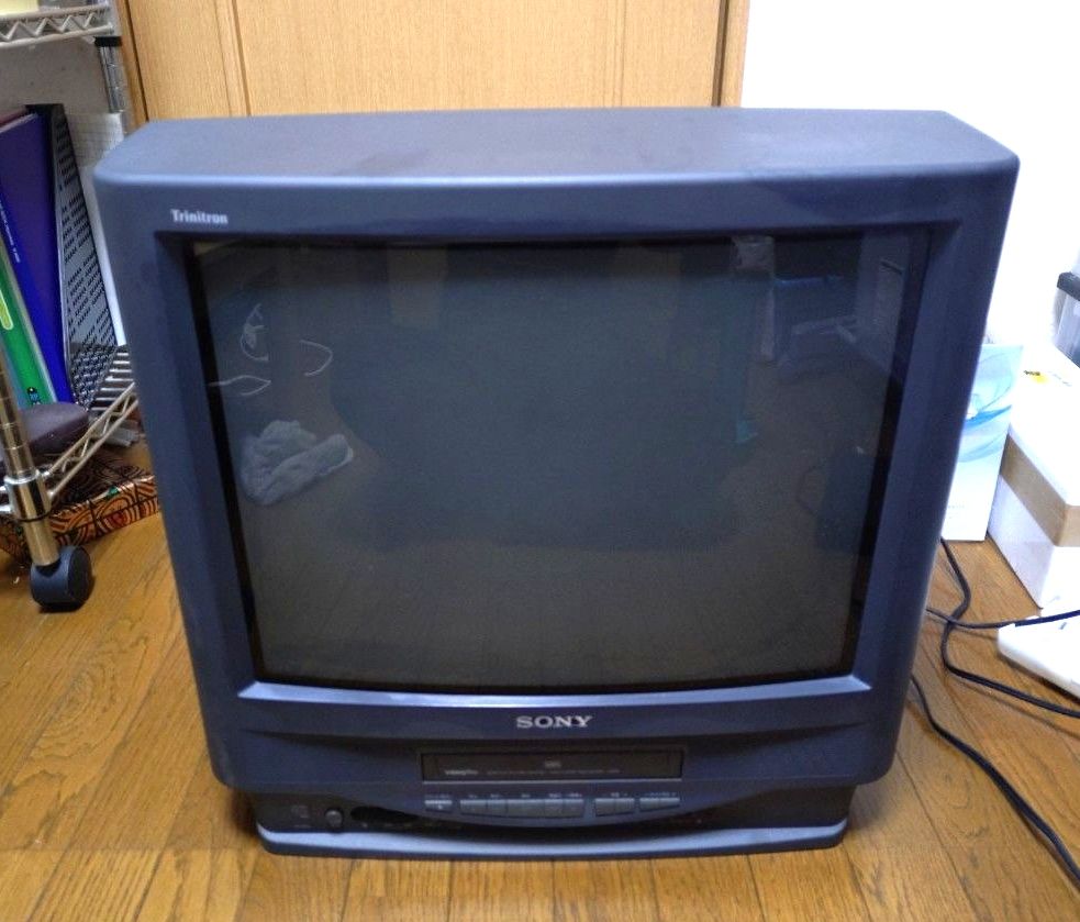 SONY】21型 トリニトロン ブラウン管 テレビビデオ KV-21VH1｜Yahoo