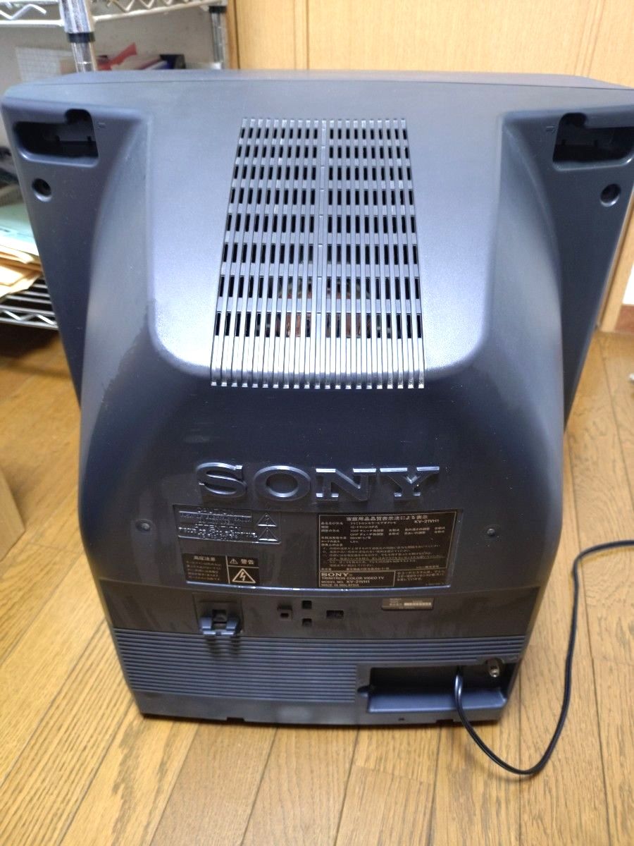 SONY】21型 トリニトロン ブラウン管 テレビビデオ KV-21VH1｜Yahoo