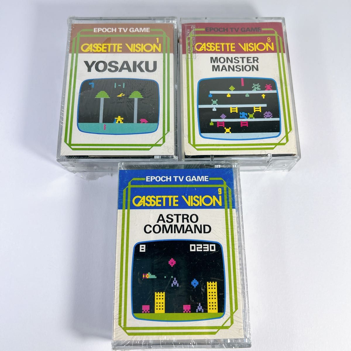 カセットビジョン アストロ コマンド モンスターマンション きこりの与