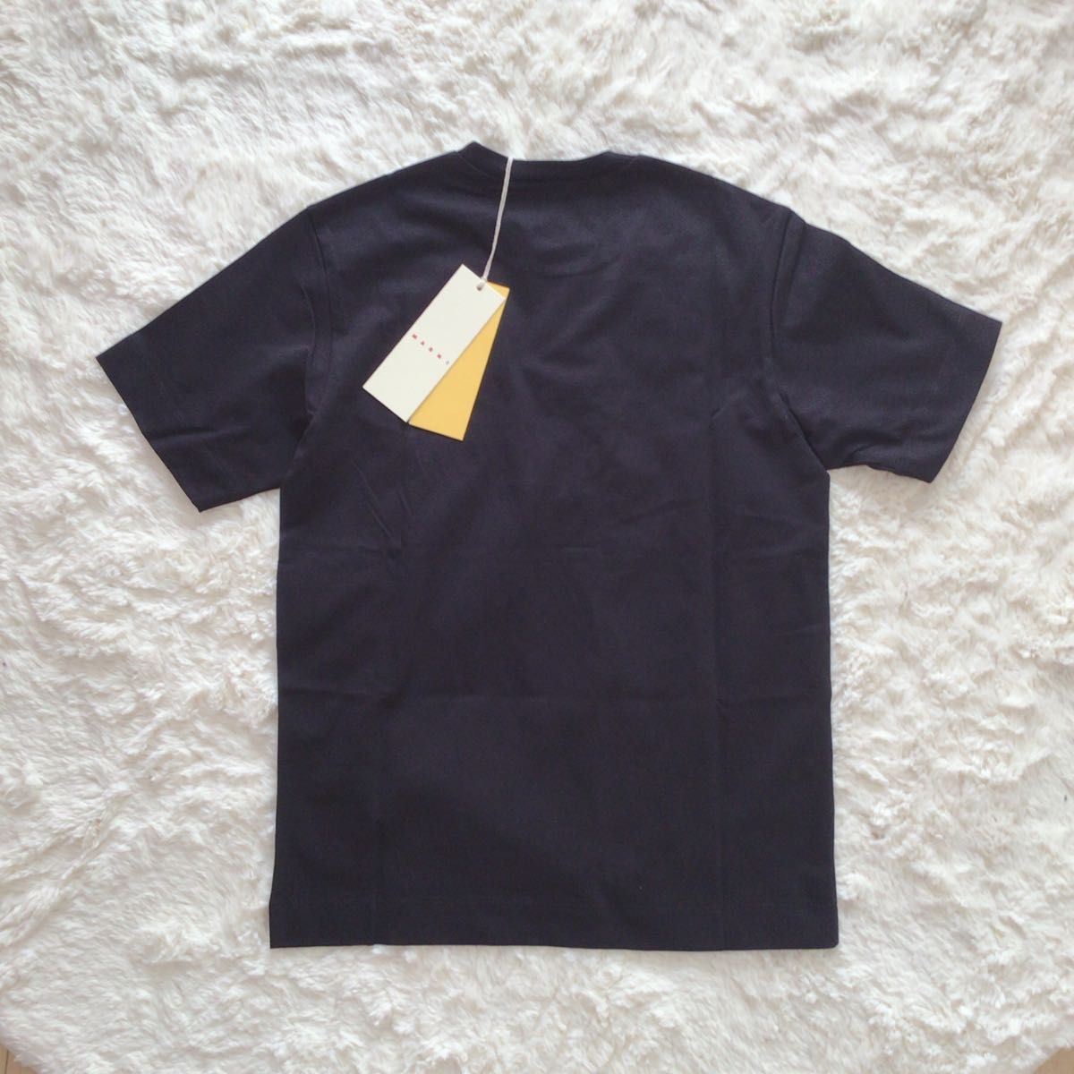 新品】MARNI マルニ キッズ ロゴ Tシャツ ネイビー 紺 12Y 大人S-M相当