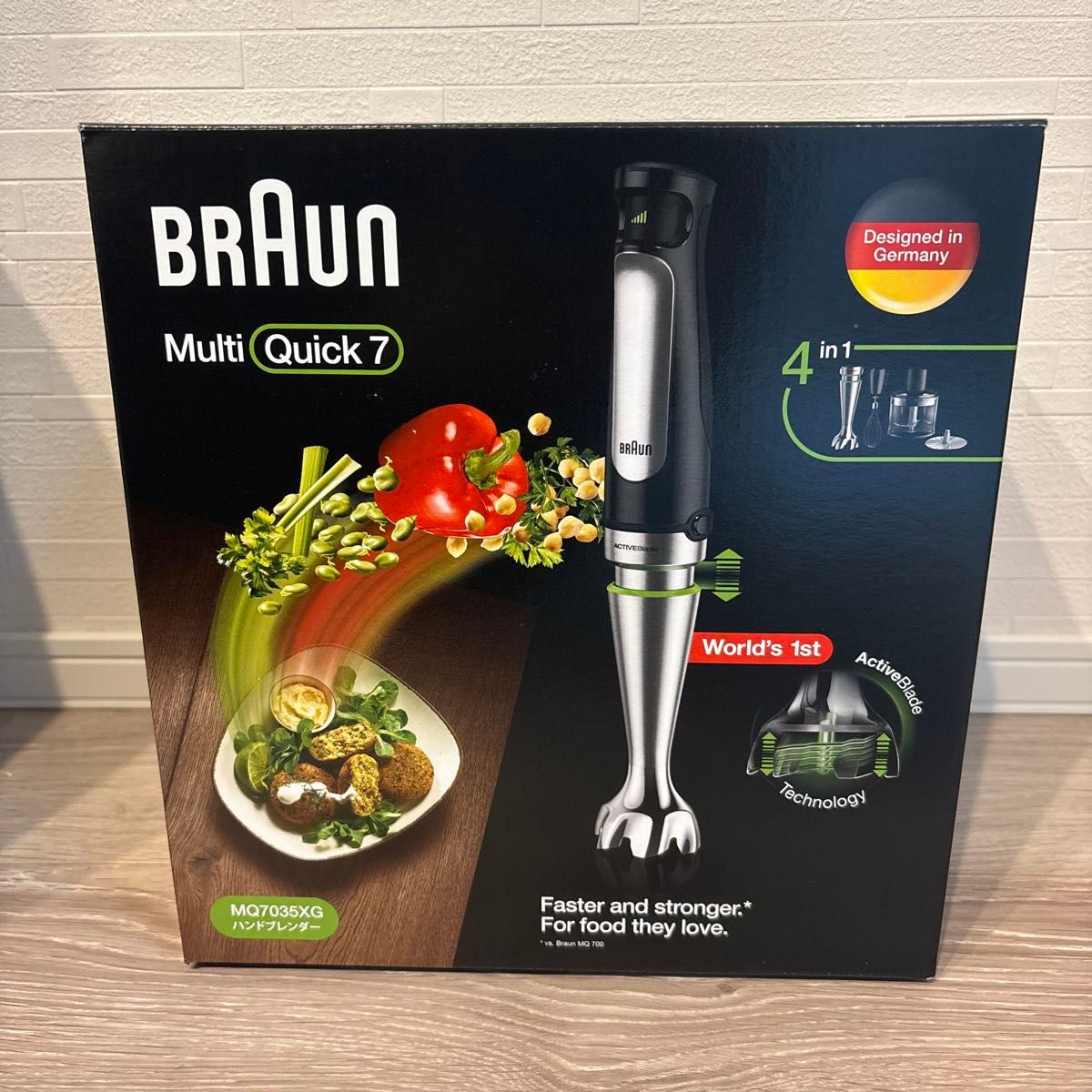 新品未使用 BRAUN MultiQuick 7 MQ7035XG｜Yahoo!フリマ（旧PayPayフリマ）