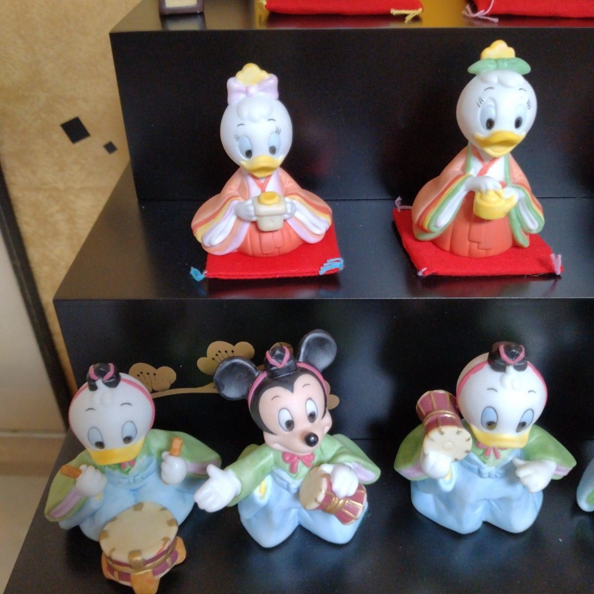 希少】【美品】ディズニー 雛人形 五段飾り ガラスケース 箱付き