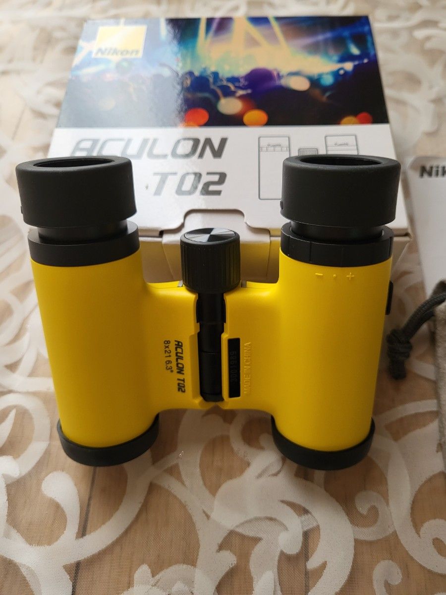 Nikon 双眼鏡 ACULON T02 8x21 イエロー ニコン アキュロン 推し活