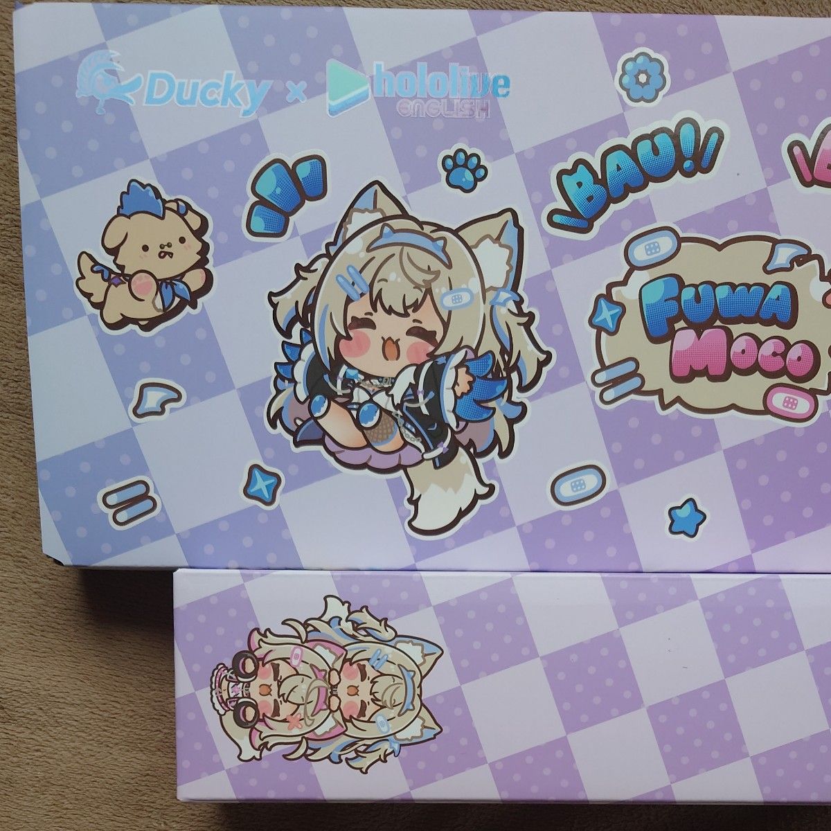 ホロライブ フワモコ fuwamoco 世界限定1000セット 未開封 キーボード