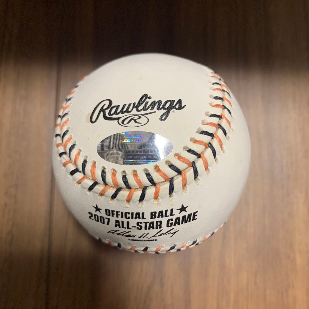 2007 MLBオールスター公式球 勝利投手インスク入り Josh Beckett