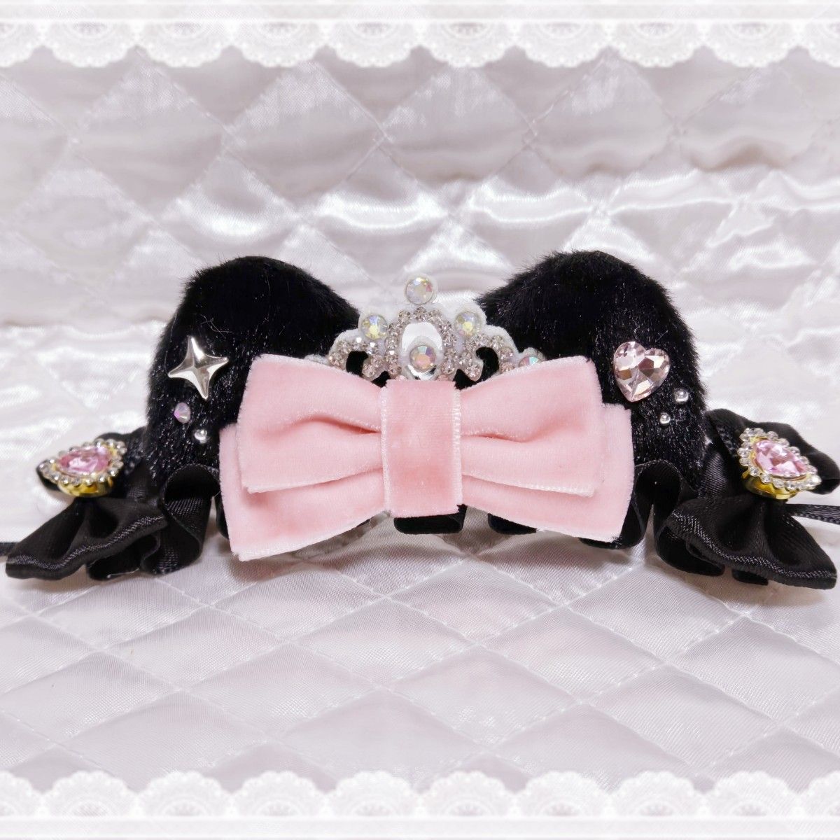 専用 ぬい服 ぬい ヘッドドレス オムライス ナース リボン 10cm ピンク