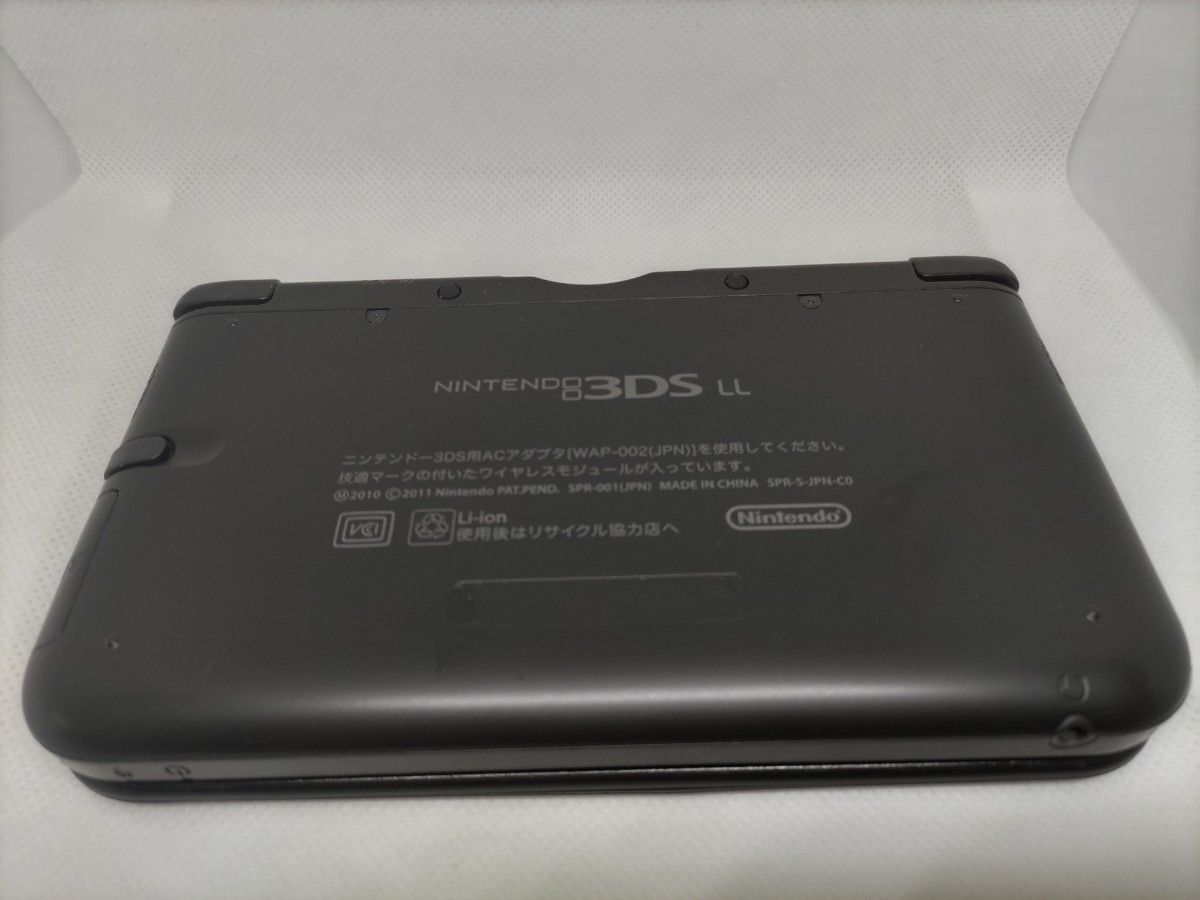 美品 ゲーム実況 3DSLL 『キャプチャー機能付き』ブラック 本体 偽トロ