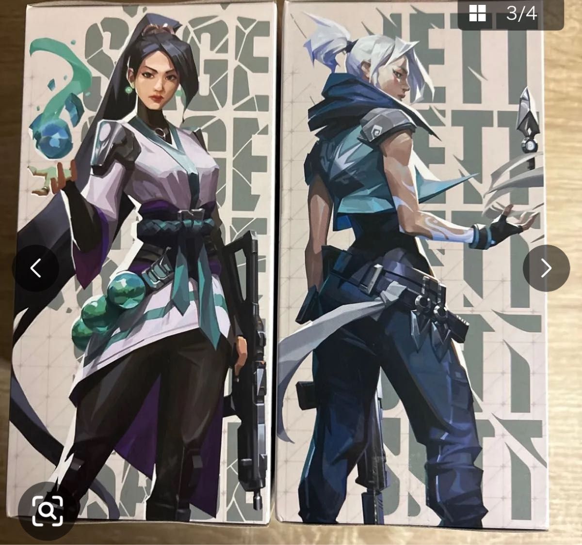 VALORANT モニタートップフィギュア セージ ジェット 2種セット｜Yahoo