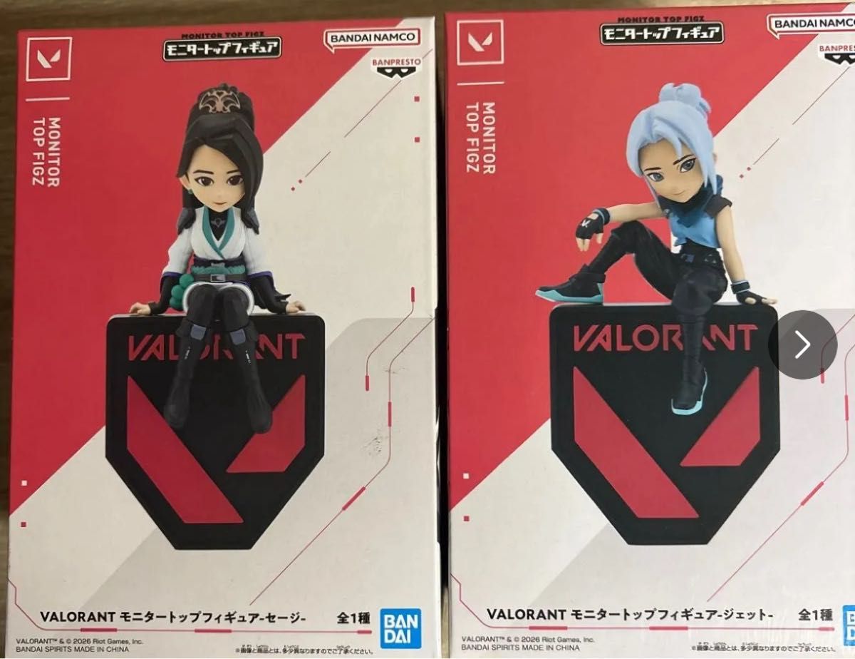 VALORANT モニタートップフィギュア セージ ジェット 2種セット｜Yahoo