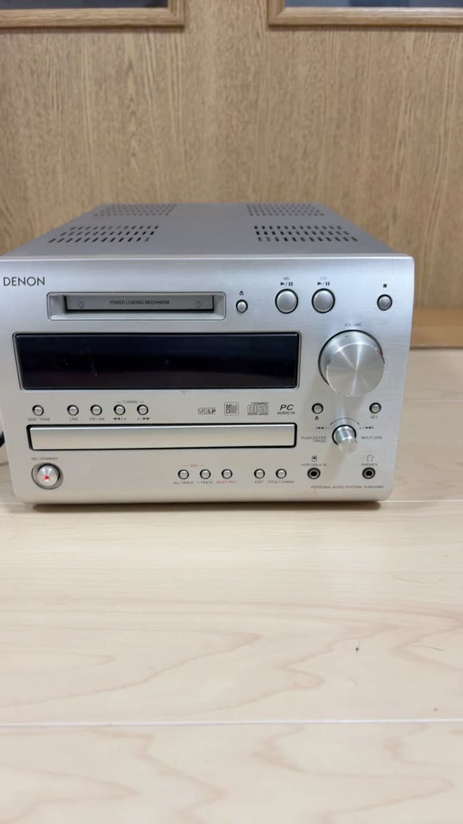 送料無料(2M678)Victor ビクター UX-A70MD-S MDコンポ CDコンポ