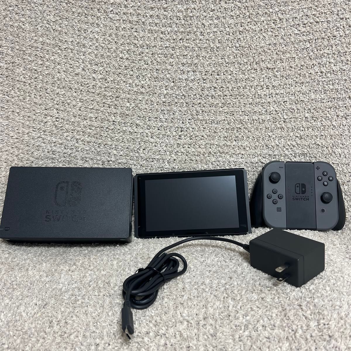 Nintendo Switch 本体 グレー ドック ジョイコン 充電器セット｜Yahoo