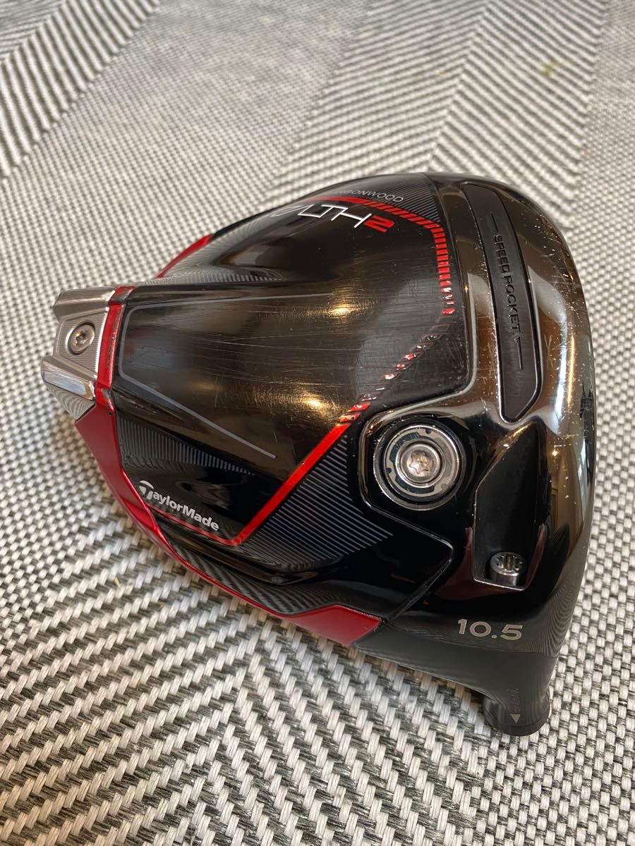 テーラーメイド STEALTH2 ドライバー ヘッドのみ 10 5° ヘッドカバー