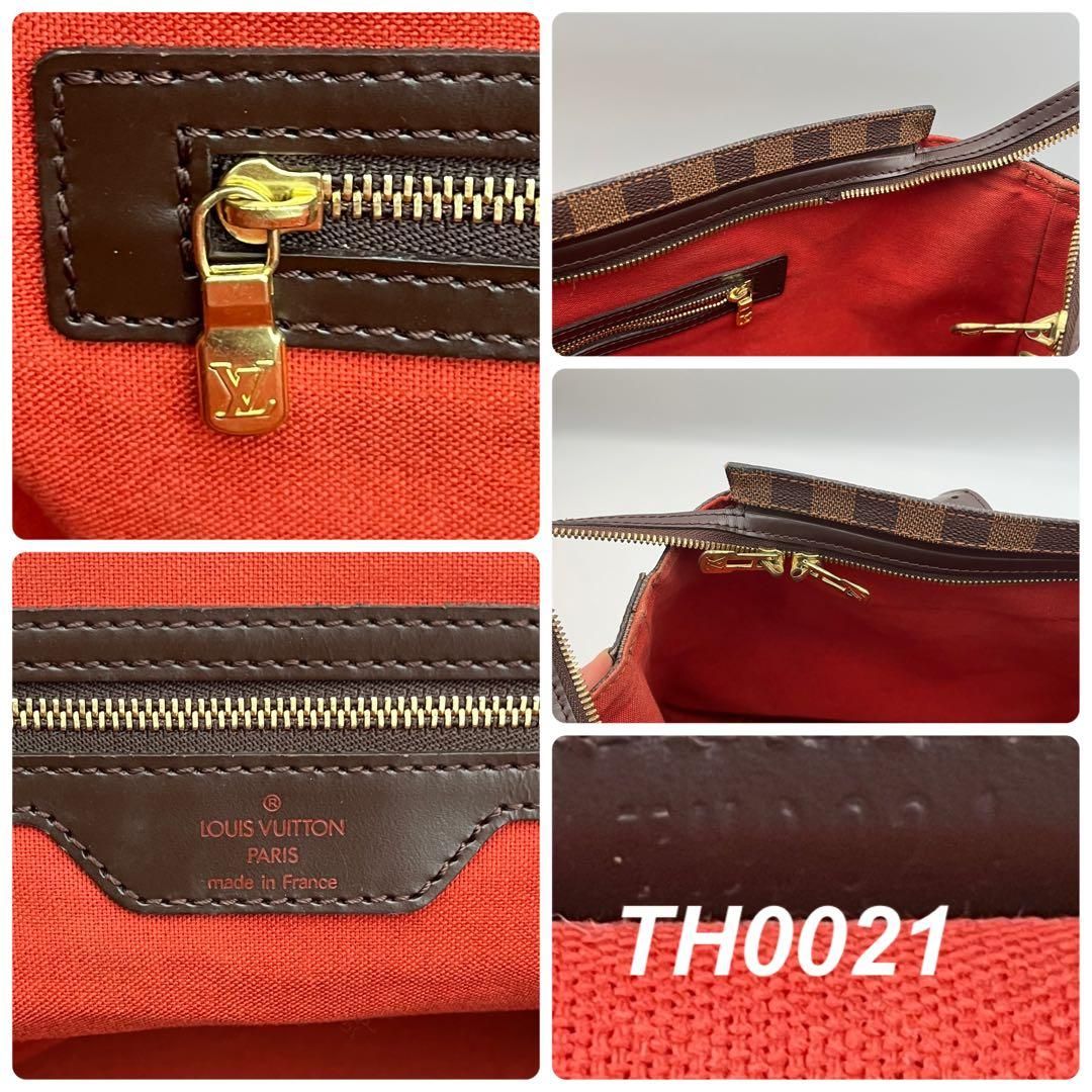 ルイヴィトン チェルシー ショルダーバッグ ダミエ エべヌ トート